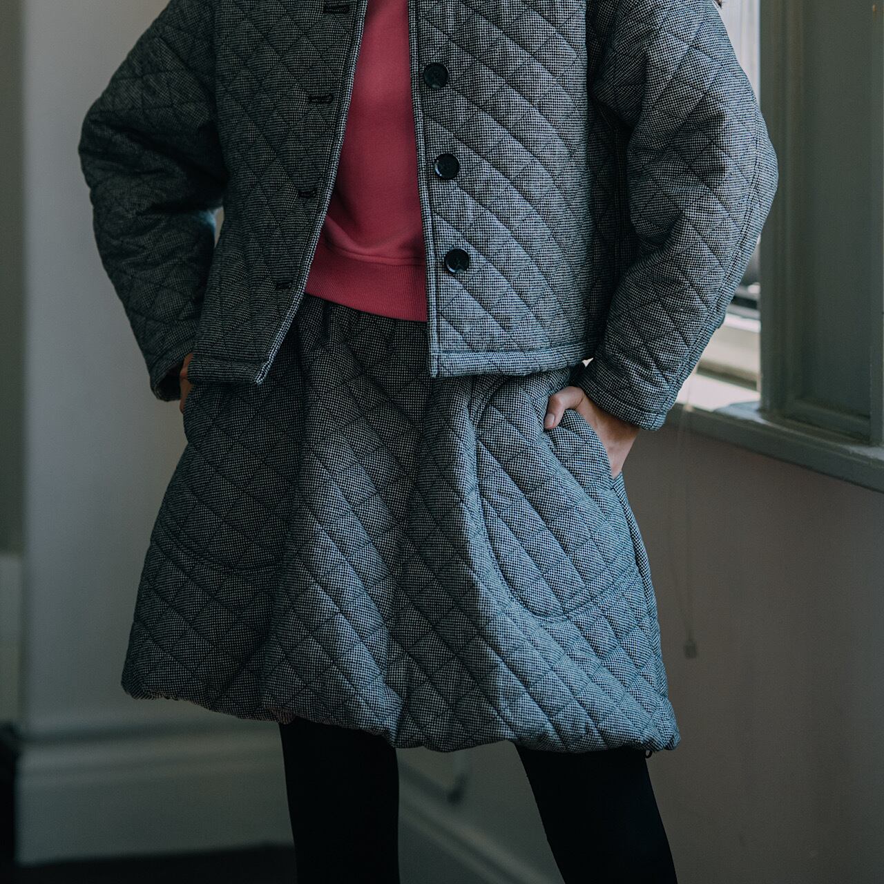 リンカブル　スターキルトキュロット(グレー ) スターキルトキュロット(グレー ) | LINKABLE