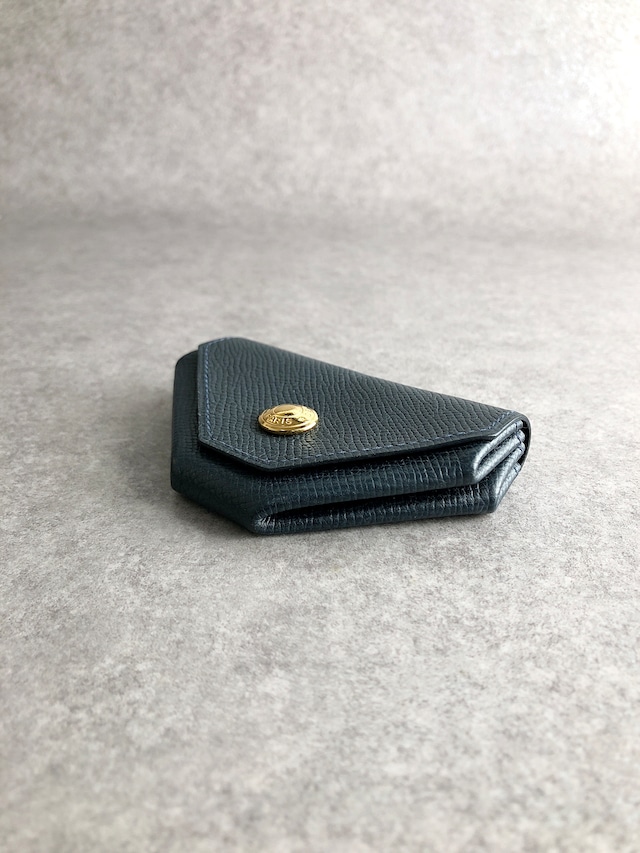 HERMES エルメス コインケース ネイビー レザー ルヴァンキャトル vintage ヴィンテージ オールド mtijfp