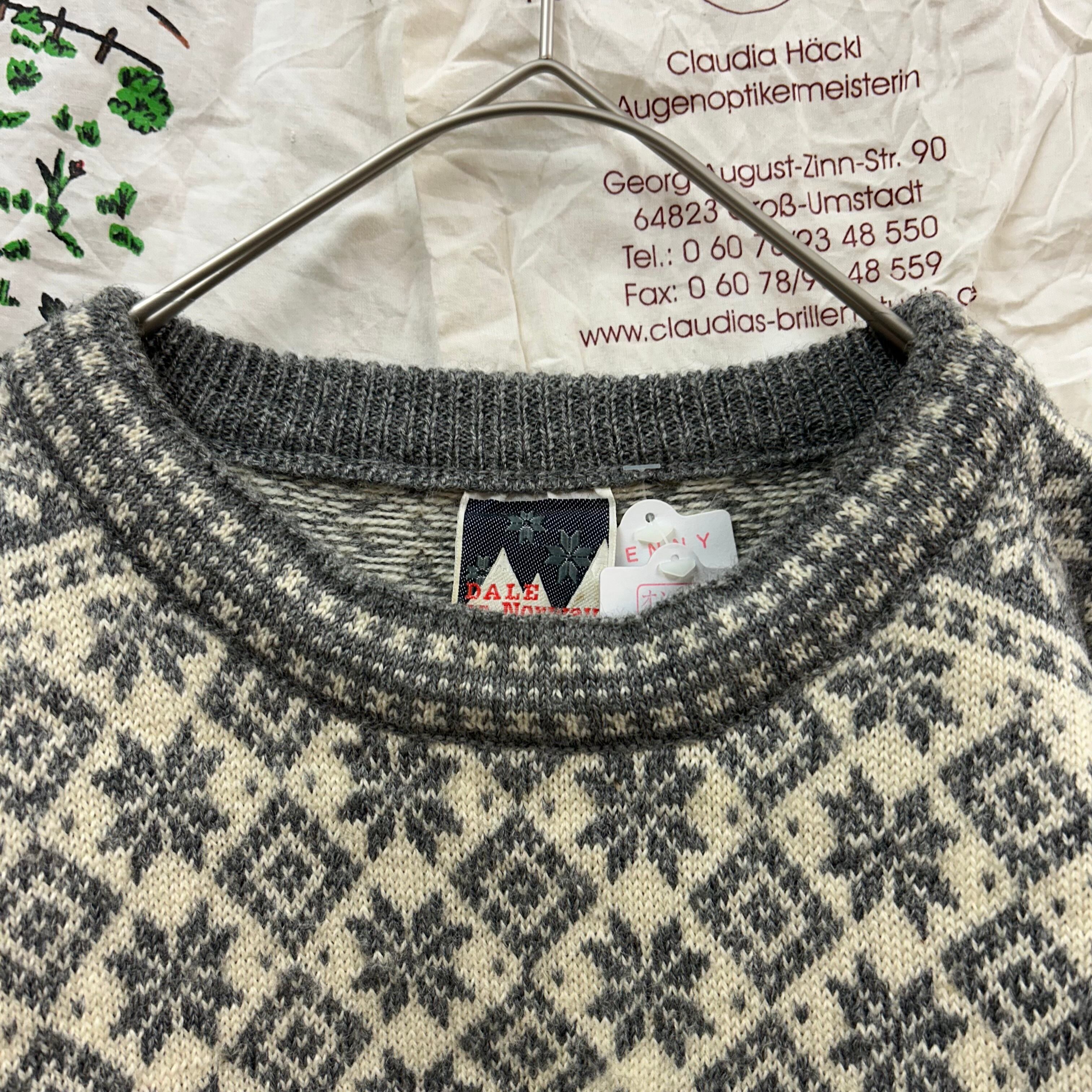 80〜90s DALE of Norway ノルディック柄ニット | 古着屋PENNY