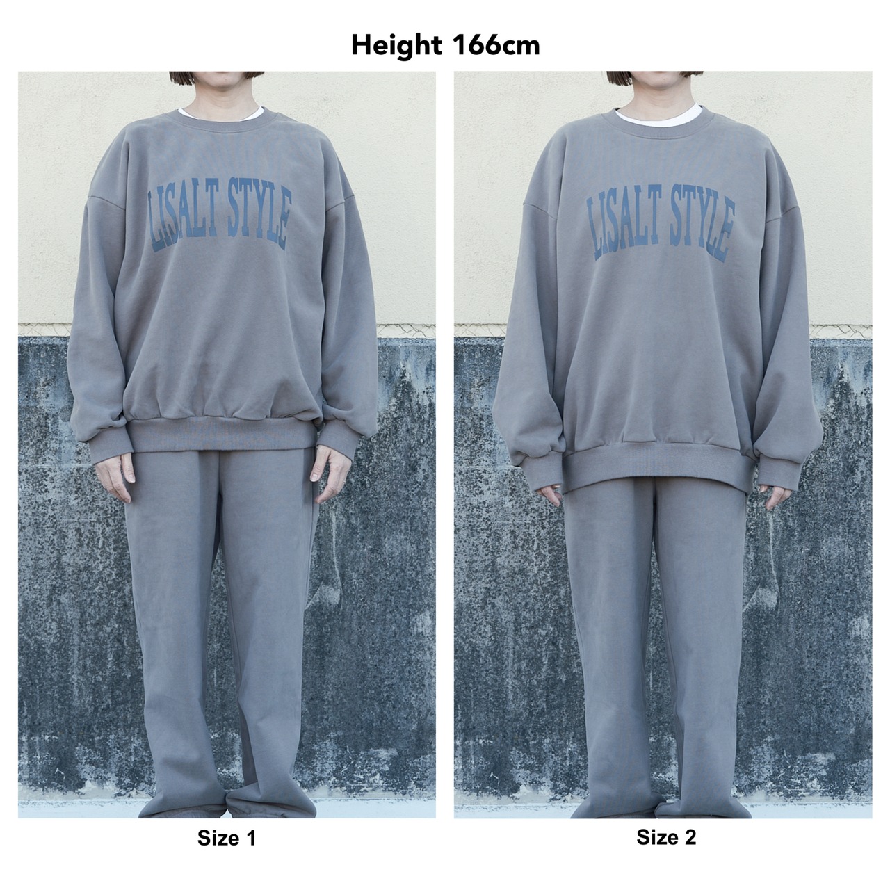 UNISEX SWEAT CREW / CHARCOAL - 9