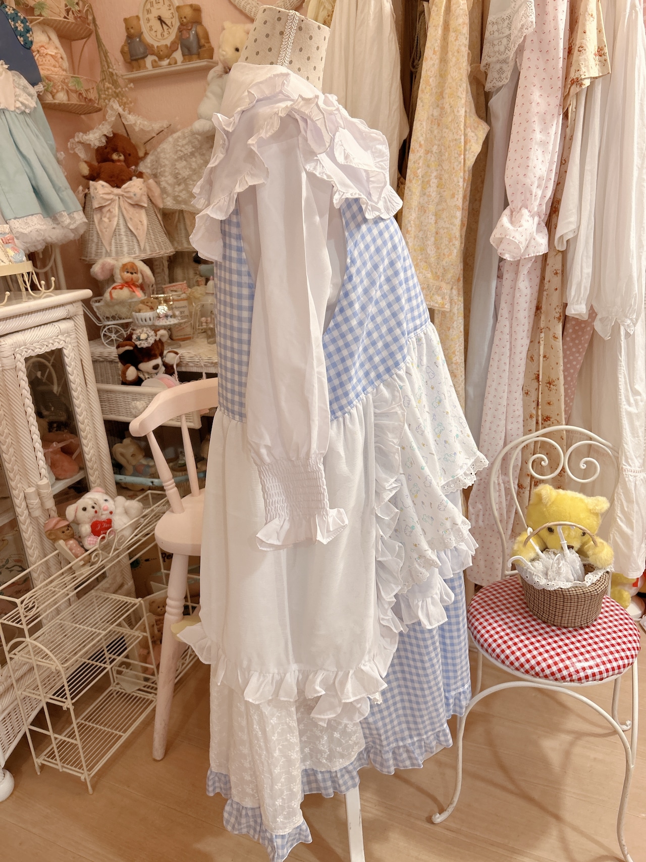 teddy handmade dressの画像05