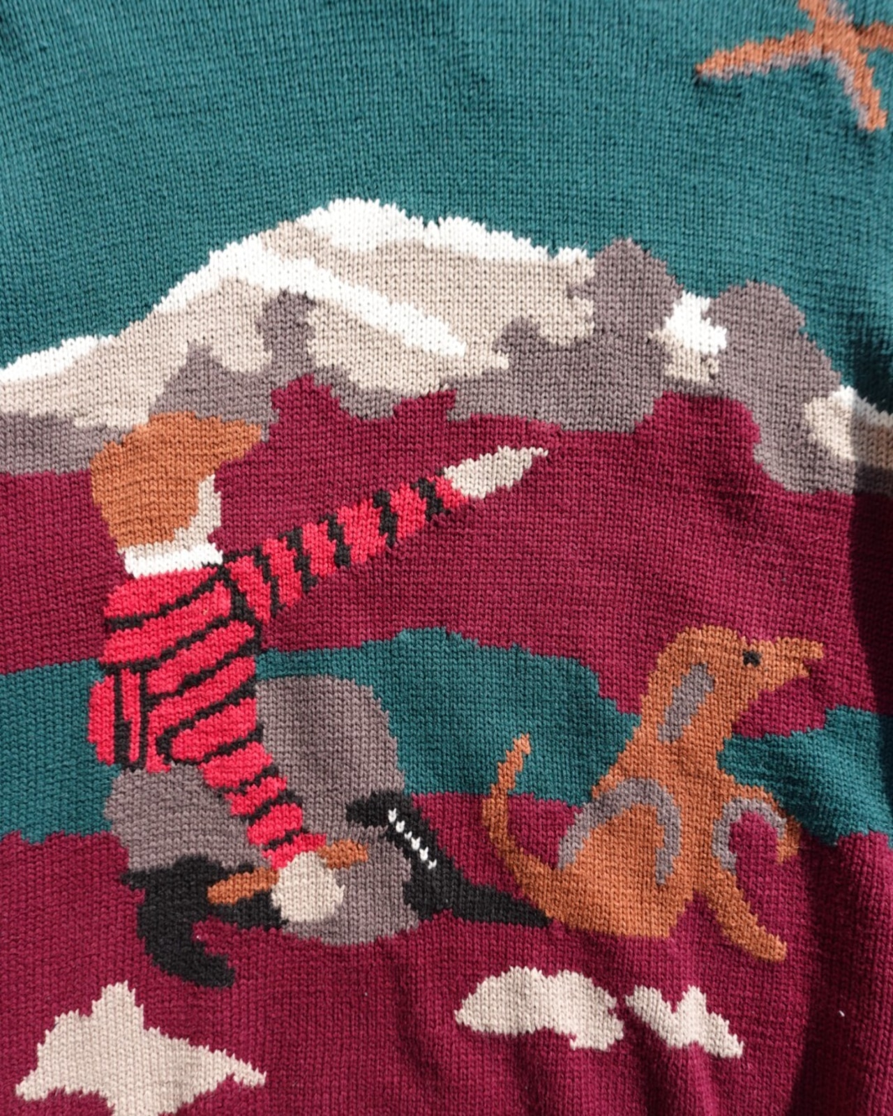 【古着】少年と犬ニット - 2