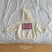 韓国子供服 / ninibello / London Patch Hoodie  / フーディー *XS~XXL*