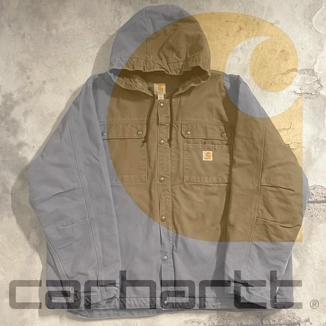 〖Carhartt〗cotton duck active jacket/カーハート ダック地 アクティブ ジャケット/xxxlsize/#0222/osaka
