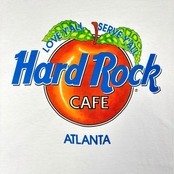 【Hard Rock Cafe】ハードロックカフェTシャツ ATLANTA アトランタ 90's XL相当