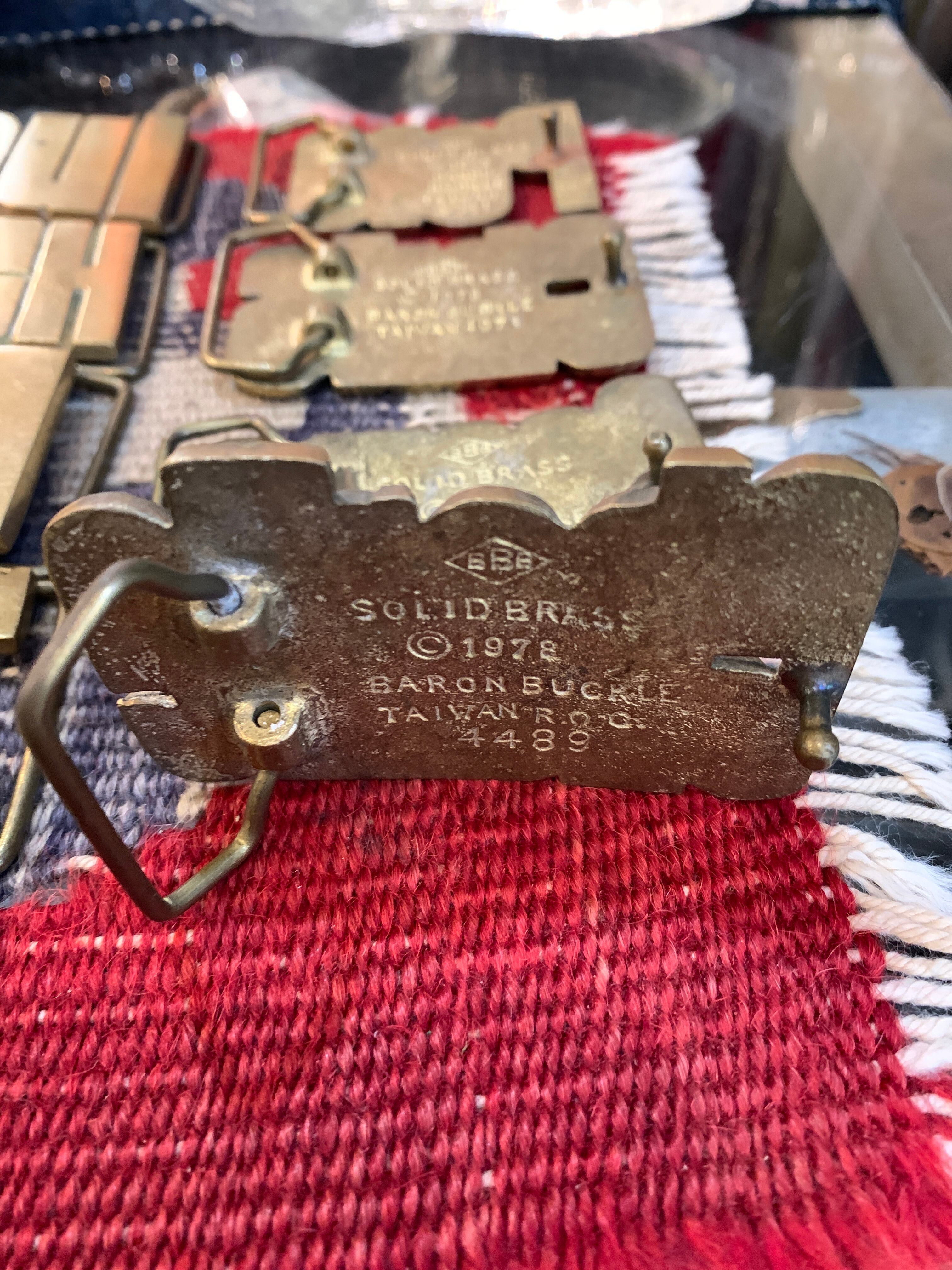 BBB4 Solid Brass Baron Buckle | rinkyoto