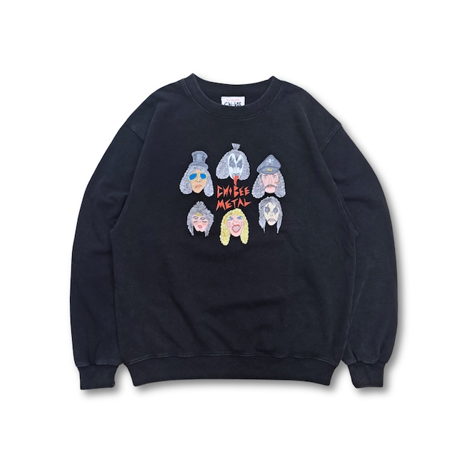 chi-bee / チービー - チビーメタル2 スウェット (feded black)