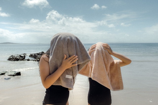《予約》EARTH THE ARCHIVE / Plant dyed organic  towel -face (5color)