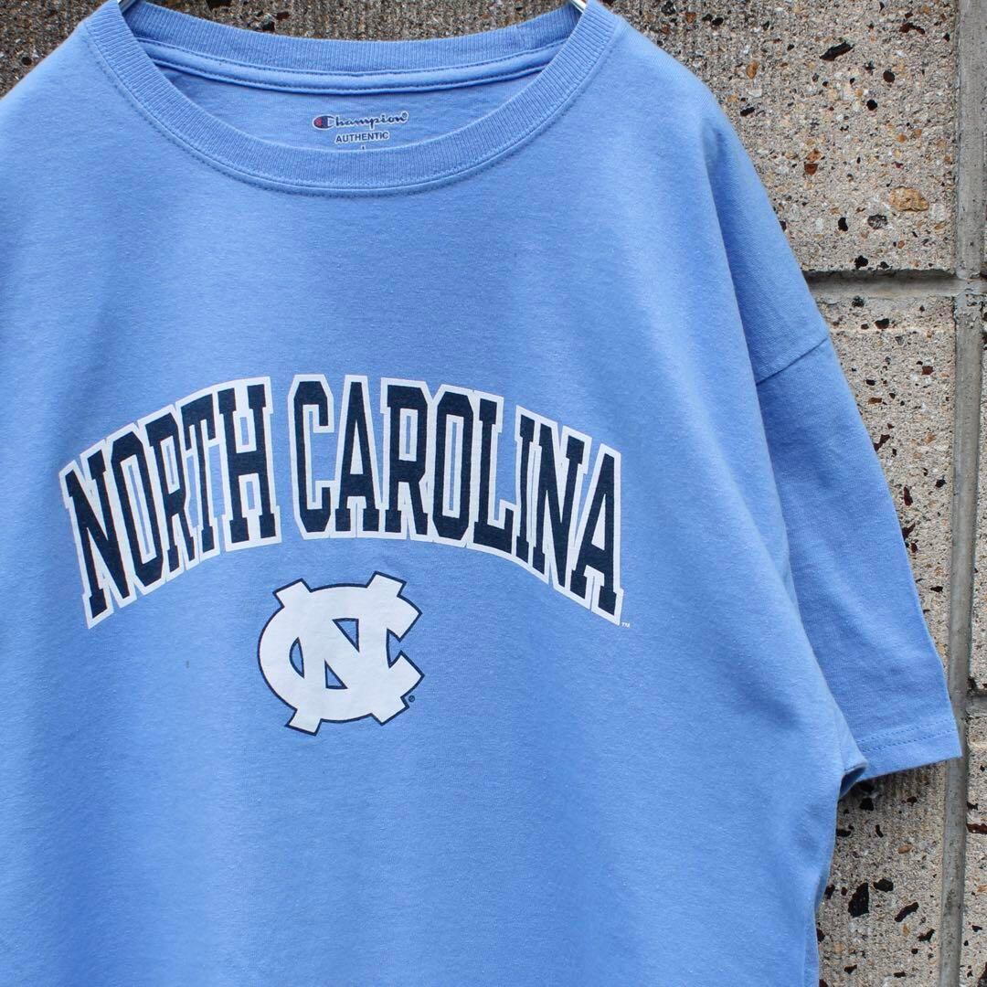 【Lサイズ】マイケル ジョーダンさん出身校 ノースカロライナ大学 チャンピオン 古着 Tシャツ