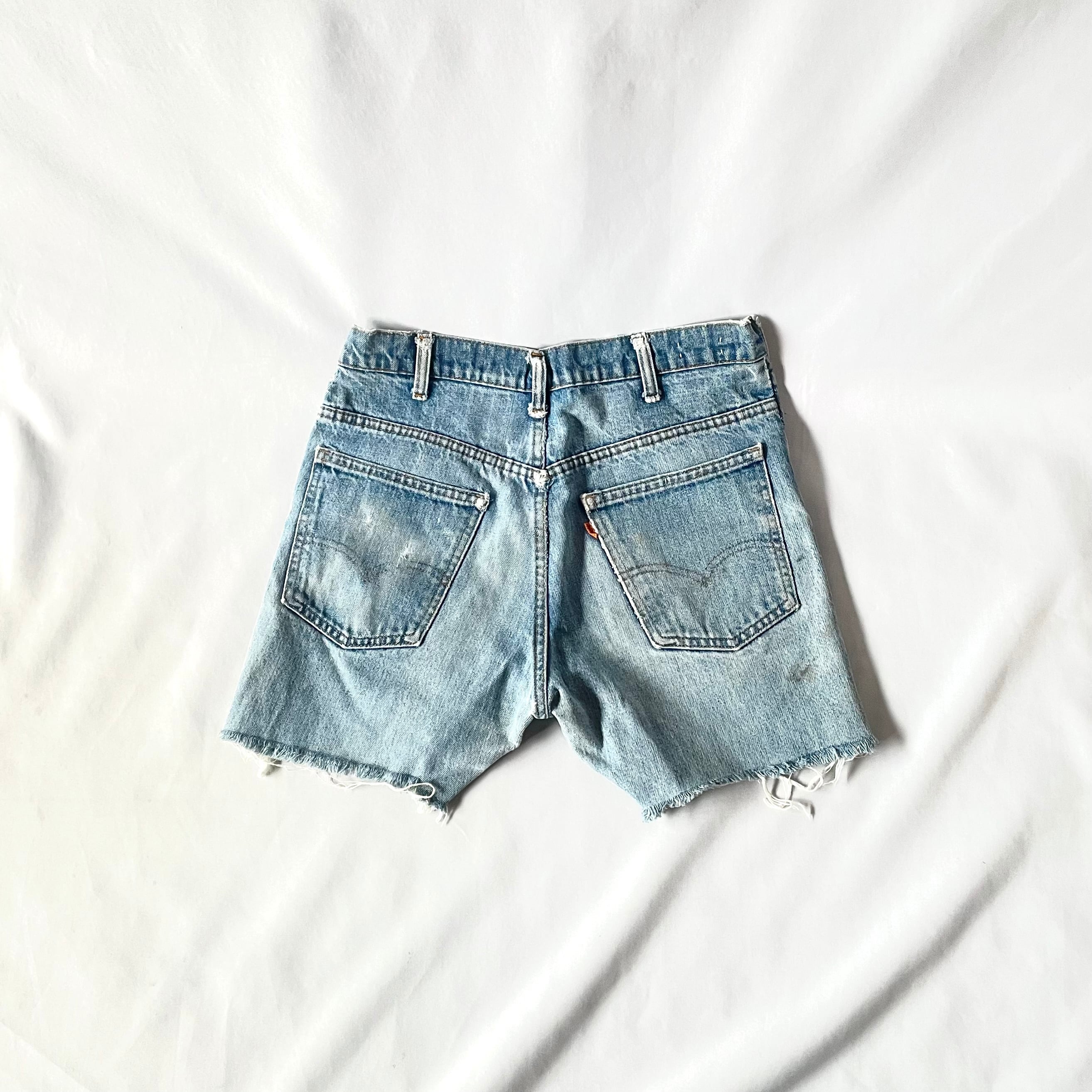 70s vintage Levi's cutoff denim shorts 70年代 ヴィンテージ
