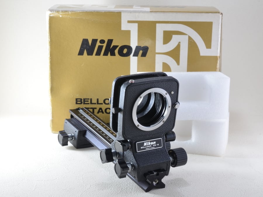 Nikon ベローズ フォーカシングアタッチメント PB-6 元箱付 ニコン