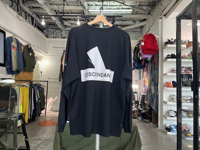 Ronherman × DESCENDANT SPY HOP LS TEE BLACK 3 90196