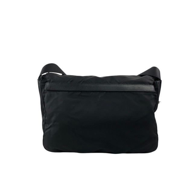 PRADA プラダ ショルダーバッグ ブラック トライアングルロゴ ナイロン メッセンジャーバッグ vintage ヴィンテージ オールド vii5a2