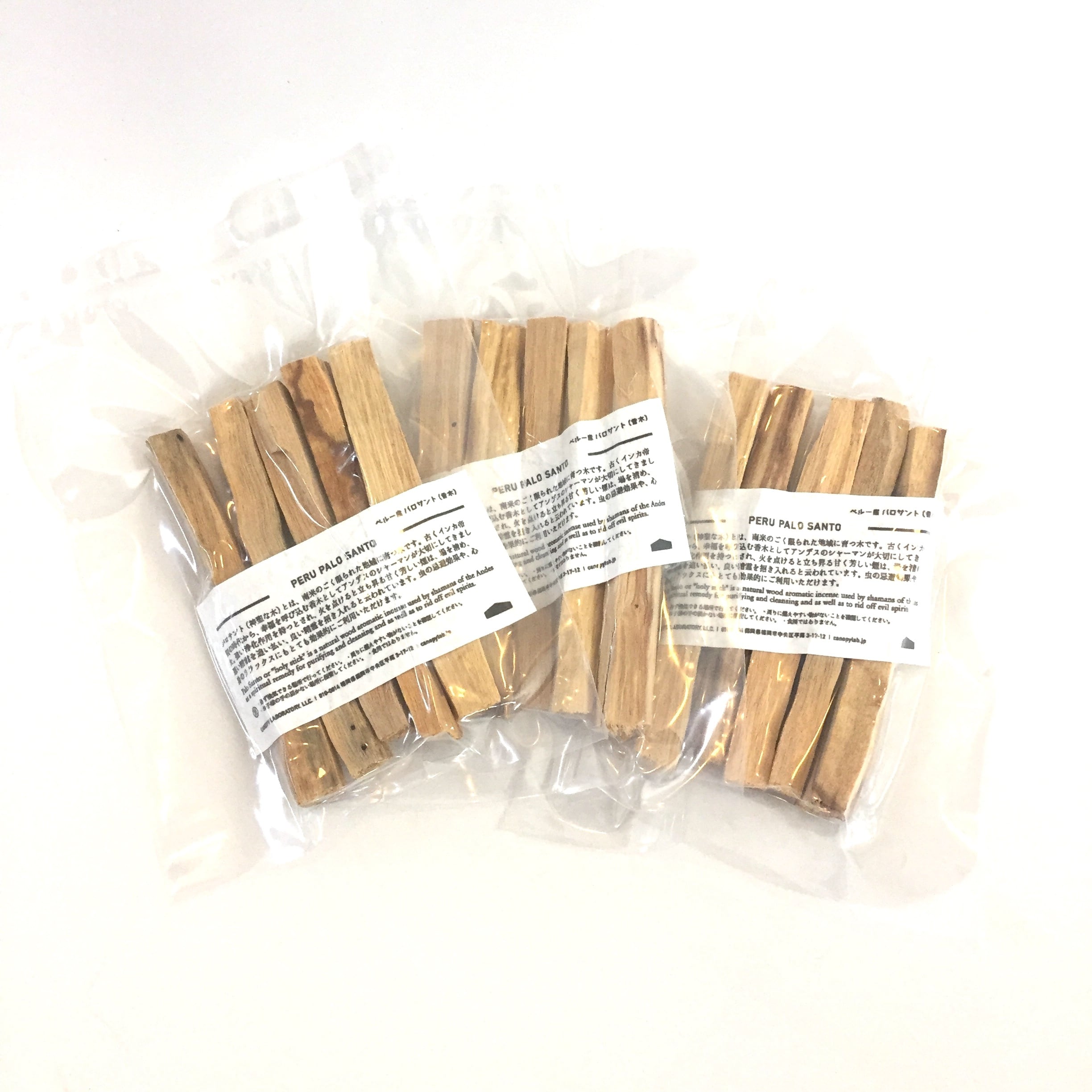 Peru Palo Santo / ペルー産パロサント（香木) / 5本入り | LATITUDE