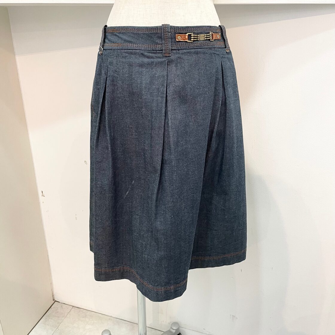 CELINE/skirt/denim/medium/セリーヌ/スカート/デニム/台形スカート 