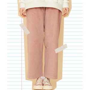 [LUV IS TRUE] MD WIDE PANTS(PINK) 正規品 韓国 ブランド BOTTOM パンツ