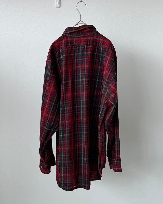 PENDLETON- Vintage 70s L SIR PENDLETON check shirt