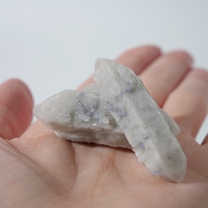 内モンゴル産 キャンドルクォーツ フローライト / 原石 標本【1】