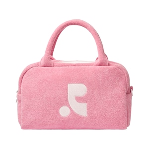 [rest & recreation] RR LOGO TERRY TOTE BAG - PINK 正規韓国ブランド 韓国ファッション 韓国代行 rest recreation レストアンドレクリエーション