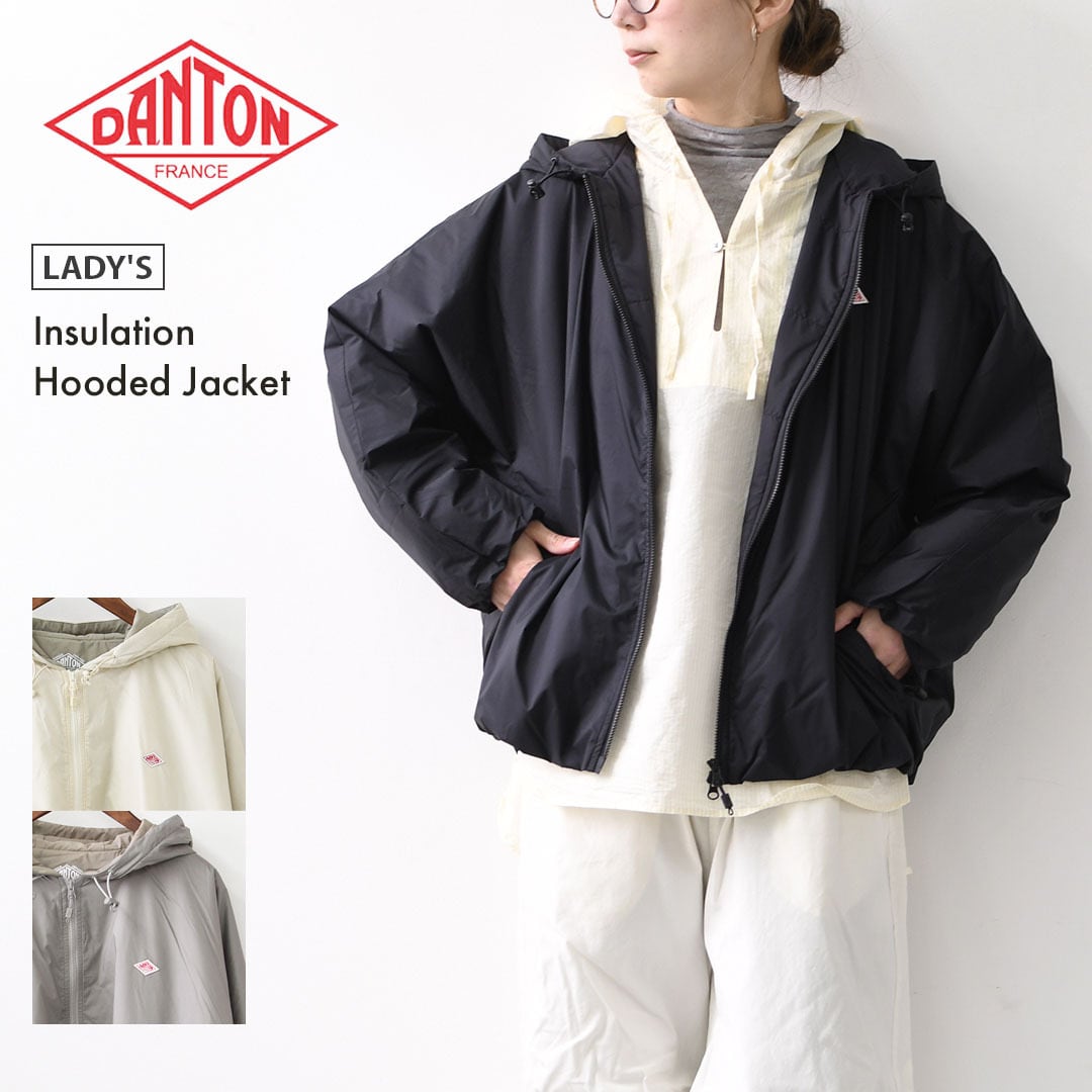 DANTON [ダントン] W Insulation Hooded Jacket [DT-A0757SNT