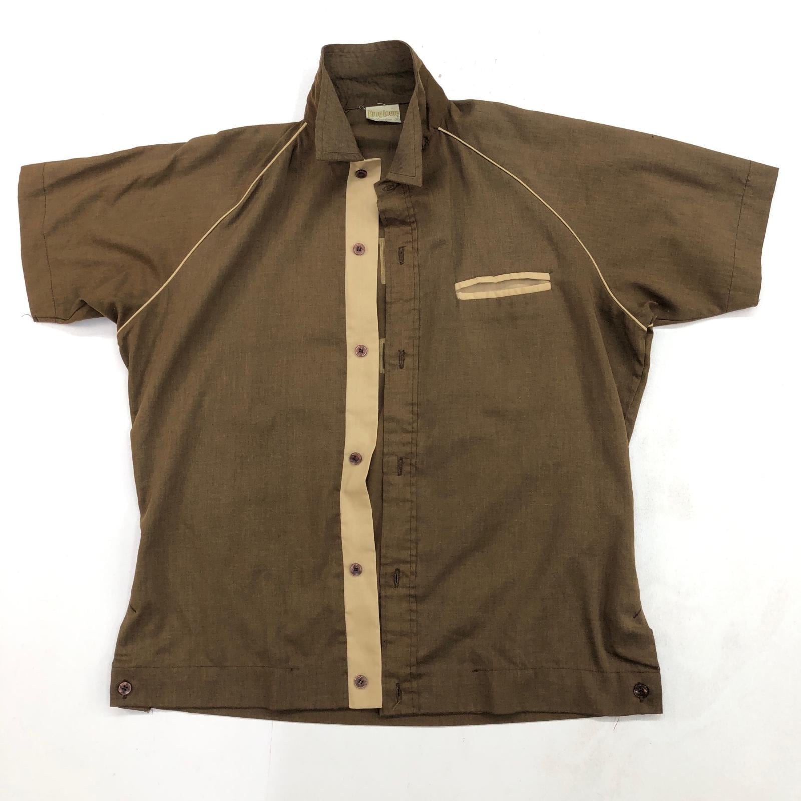 KING LOUIE キングルイ 70年代 USA製 CREATION タグ 企業プリント入り