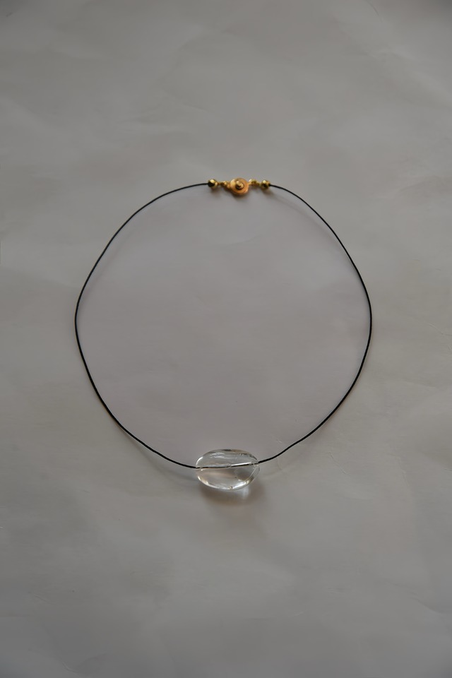new bigcrystal stone choker