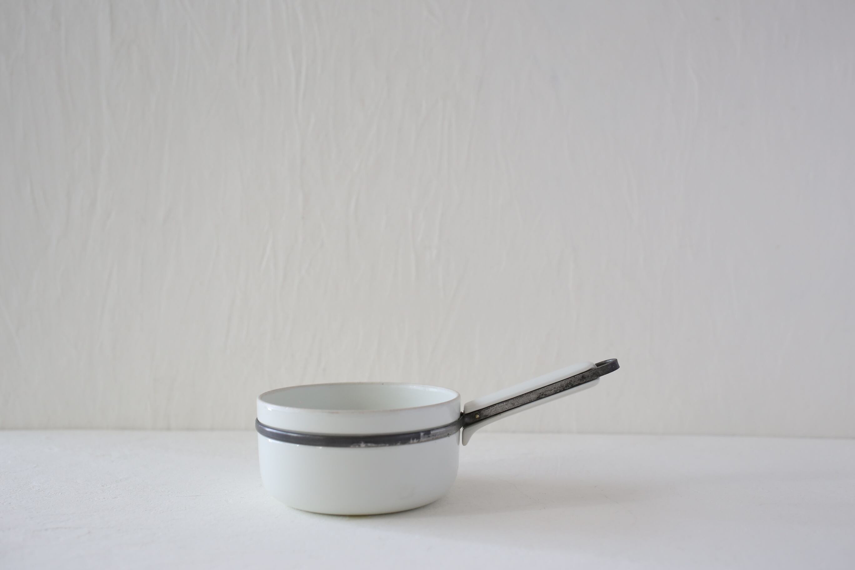 フランス アンティーク リモージュ 『ALUMINITE』 片手鍋 サイズ2(口なし) N-03532a