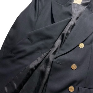 vintage 1980’s YVES SAINT LAURENT RIVE GAUCHE double breasted tailored jacket