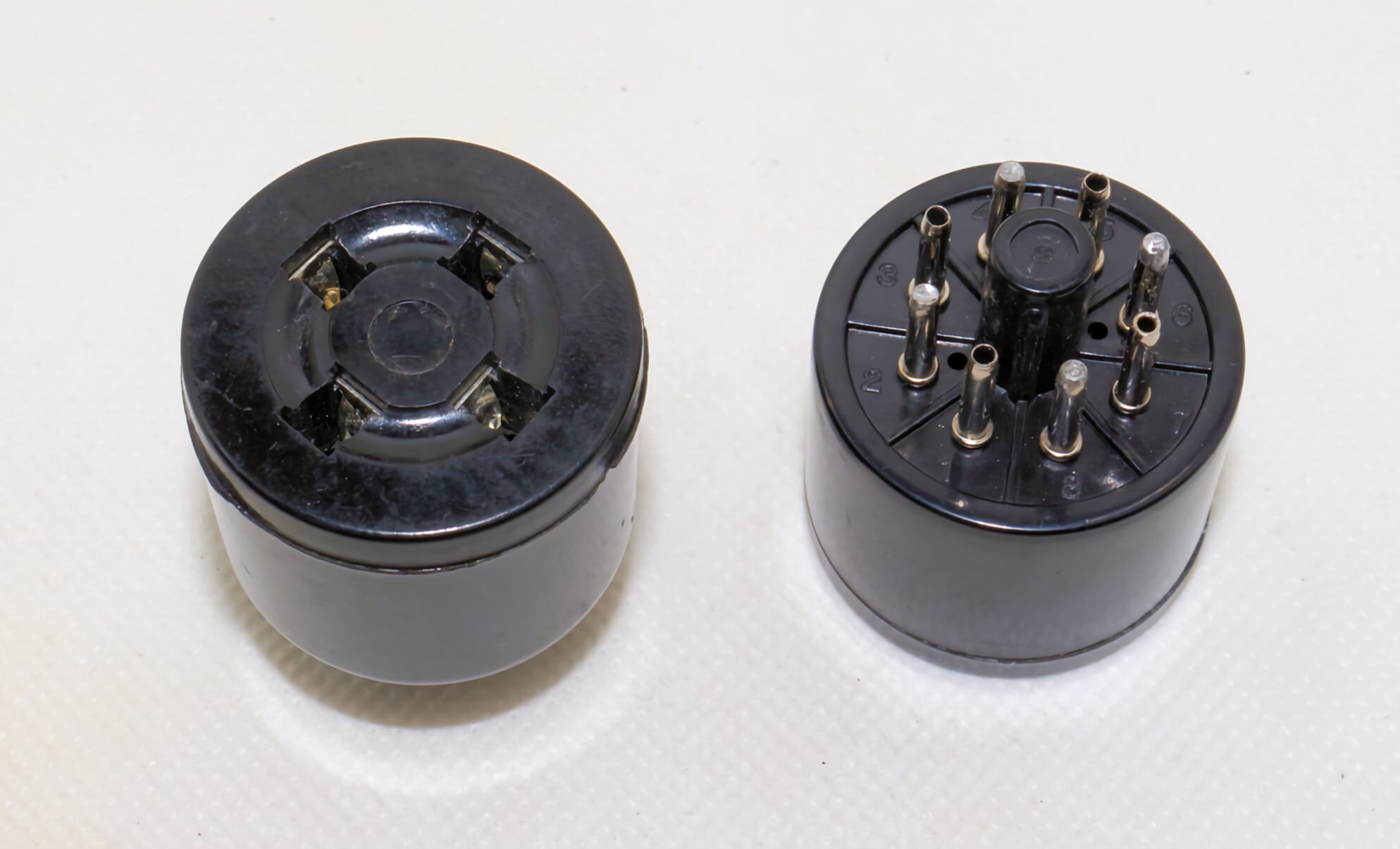 真空管 UX4 GT8 整流管変換ソケット 8ピン～4ピン 4ピン～8ピン