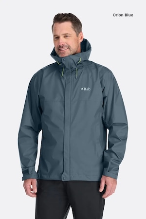 【Rab】Men's Downpour Eco Waterproof Jacket
