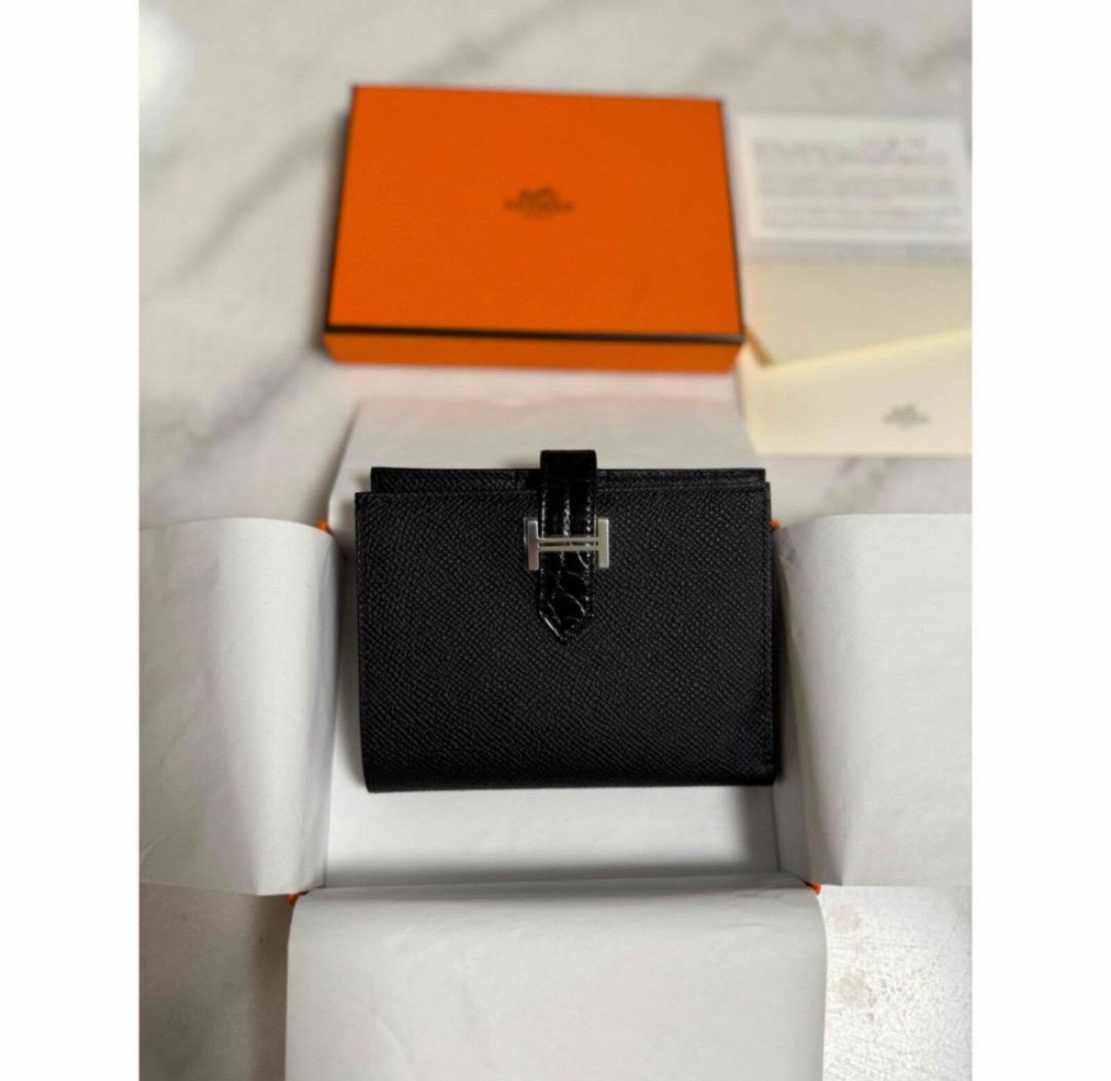 HERMES エルメス べアン コンパクト タッチ クロコ 財布 | amsterdam 