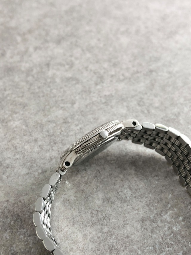 Yves Saint Laurent イヴ・サンローラン 腕時計 シルバー YSL ステンレススチール 5421-F46452 クウォーツ vintage ヴィンテージ オールド rij653