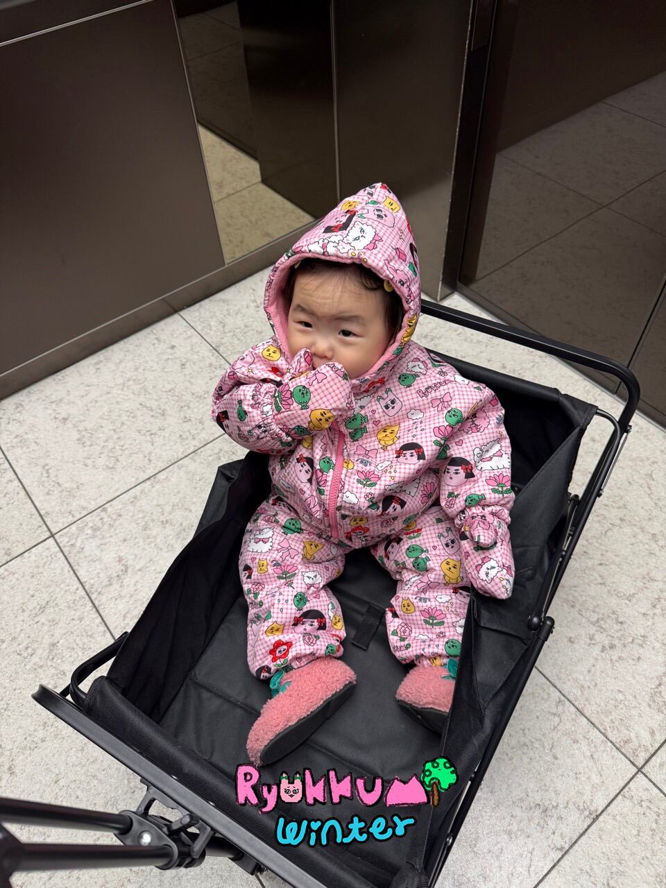 ソリセット（PINK/Sサイズのみ） | RYOKKUMi.りょくみ/韓国子供服