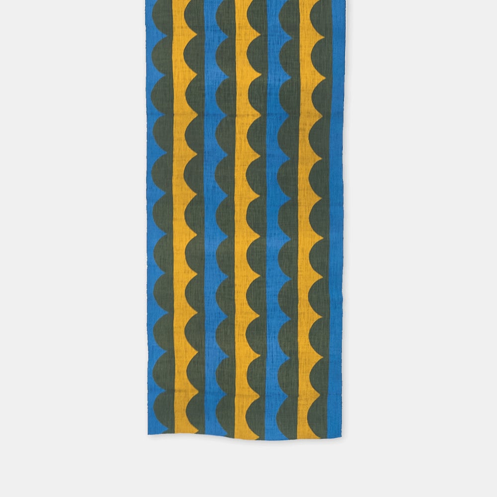柚木沙弥郎 小巾布 かまぼこ シルクスクリーン(手捺染) | ROUND ROBIN FOLK CRAFT powered by BASE