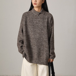 2wayハイネックニット No.5481