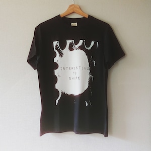 TRUSS 5.3oz オーガニックコットンTシャツ Bullet holes (スミクロ)