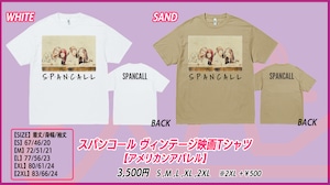 2XLサイズ スパンコール ヴィンテージ映画Tシャツ(アメリカンアパレル)【フジテレビワンマン放送記念企画】