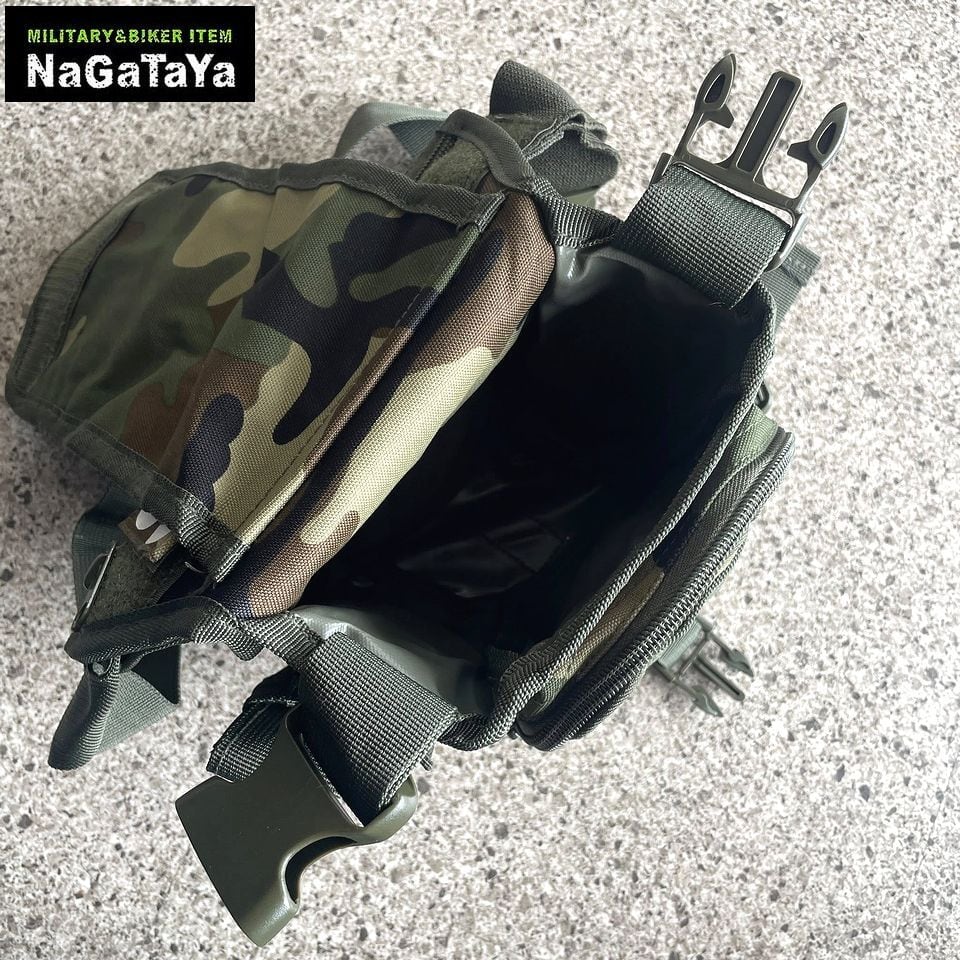 特殊部隊SWAT スワットワッペン付 タクティカル レッグバッグ