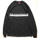 MANWHO / BUNNER L/S TEE BLACK