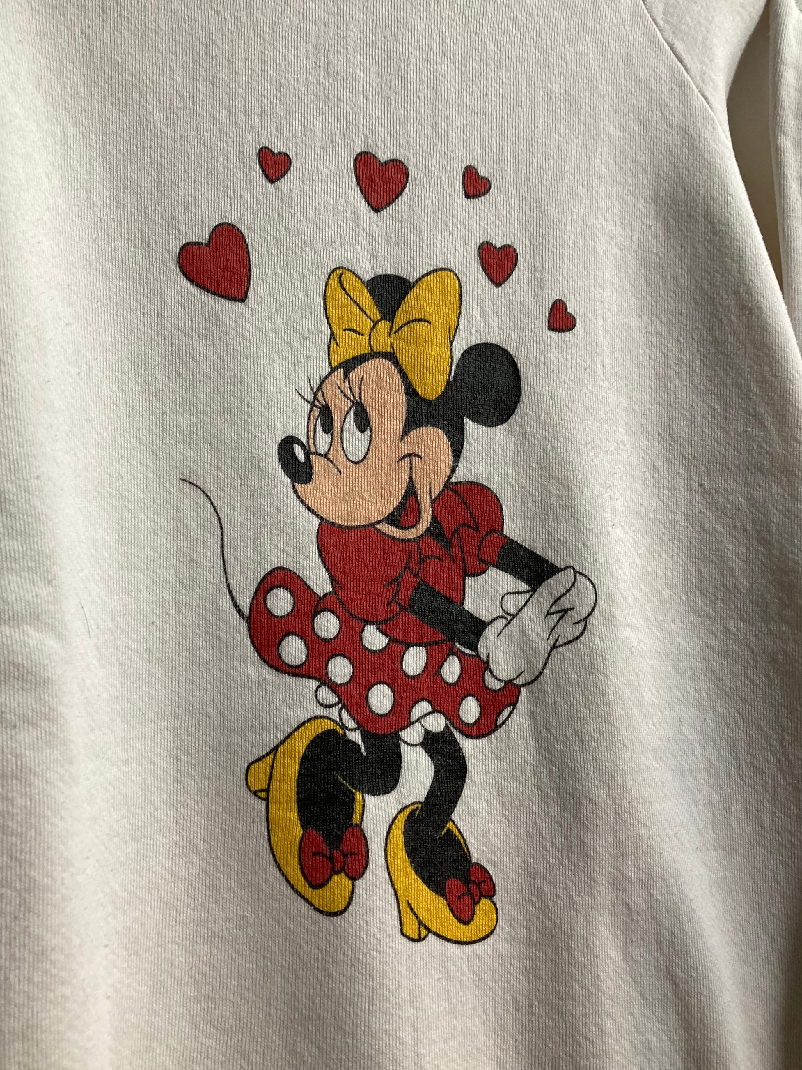 80s MINNIE MOUSE SWEAT SHITS (beady clothing)
