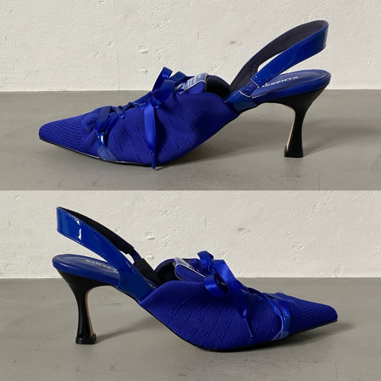 【受注予約：7月上旬入荷予定】special edition sneaker heel/blue