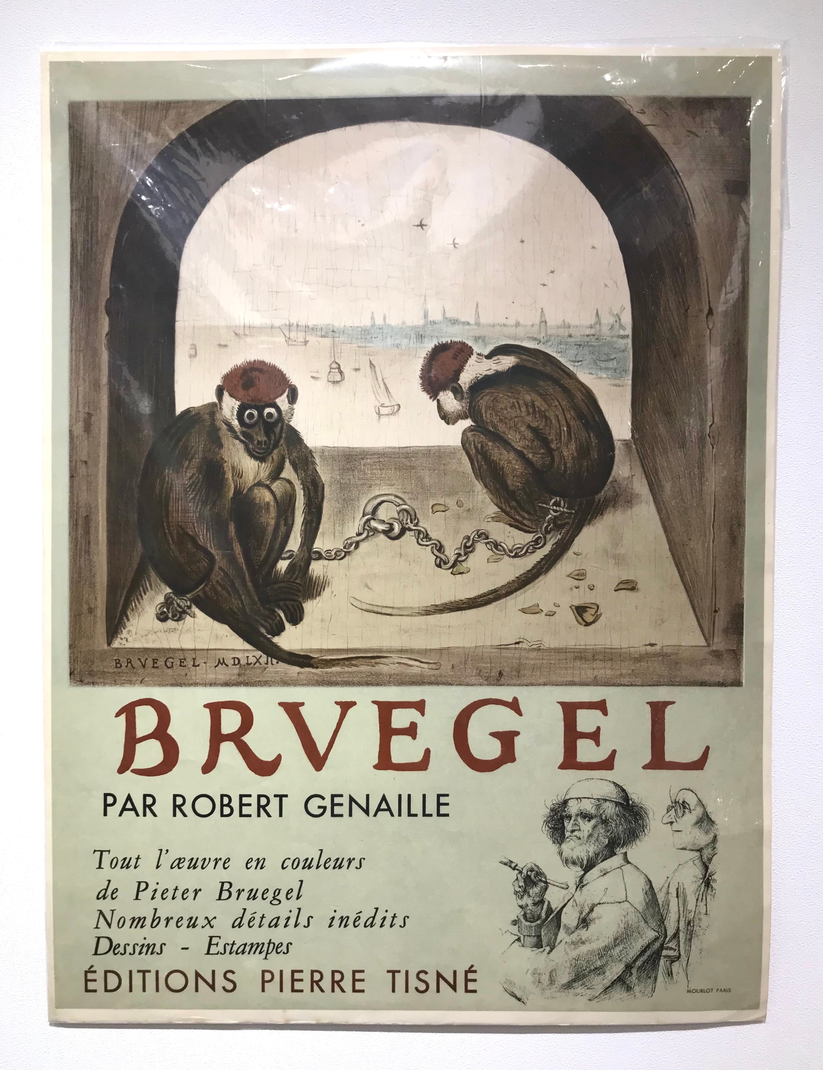 オリジナルビンテージポスター/ 広告宣伝ポスター ：BRVEGEL Par