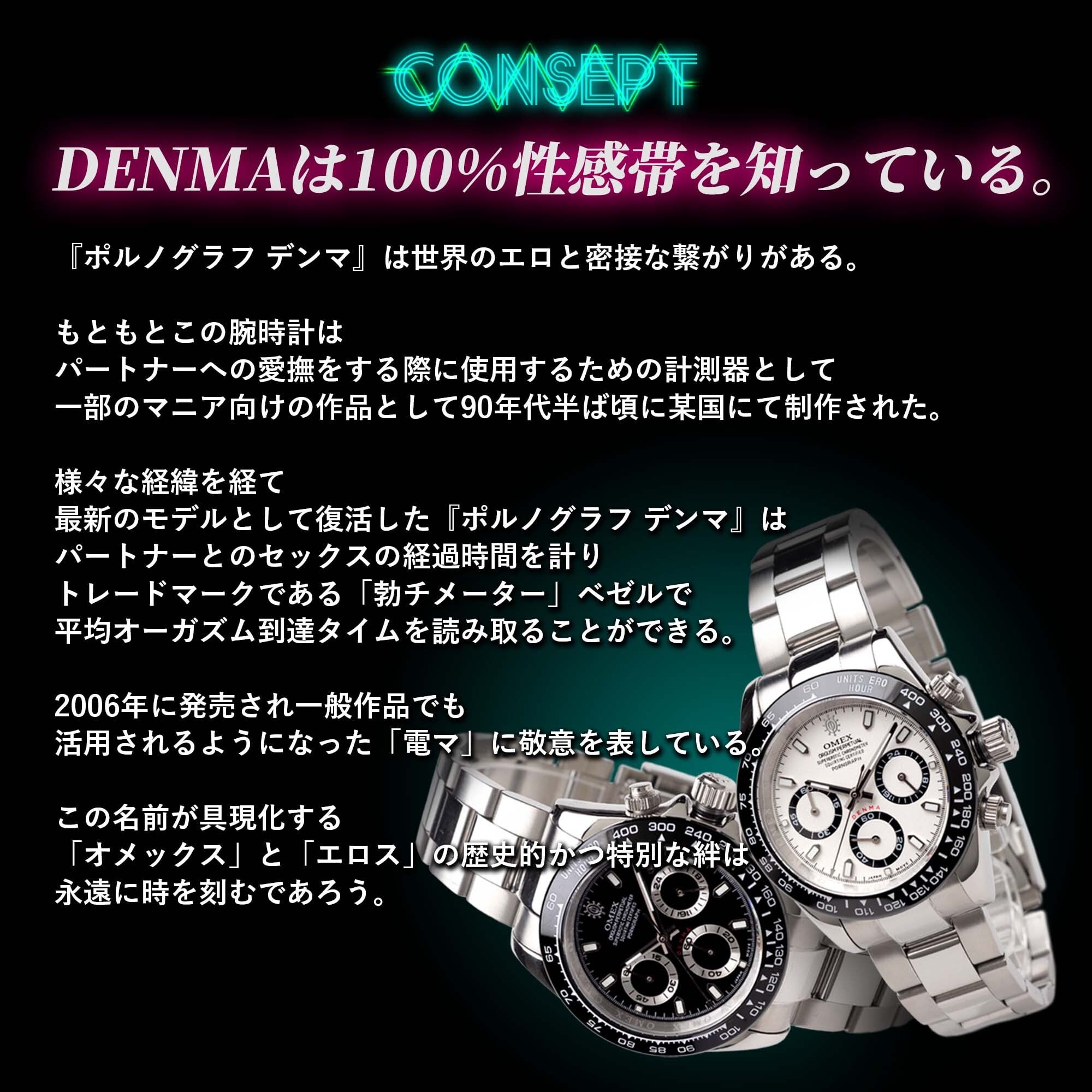 OMEX DENMA オメックス デンマ | 【公式】変態高級腕時計 OMECO
