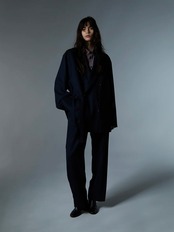 meanswhile Wool Working Outfit “SAMUE” Navy