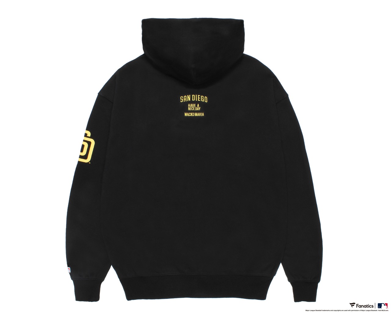 【WACKO MARIA】MLB / HOODED SWEAT SHIRT (TYPE-3) (PADRES)