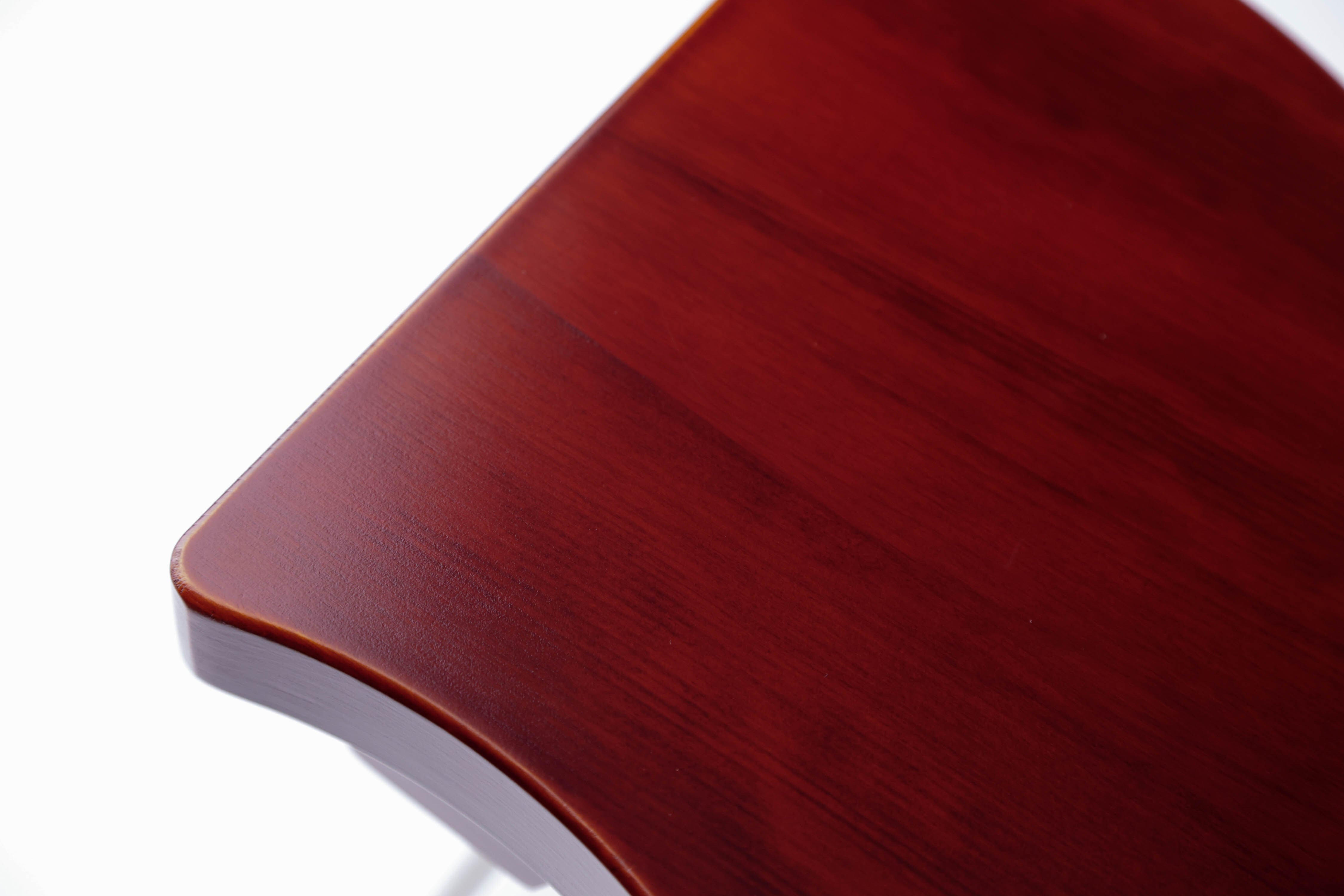 バスチェアー(ヒノキ・ブラウン)