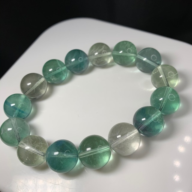 b170 大玉フローライトブレスレット