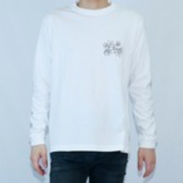 White / 長袖Tシャツ　