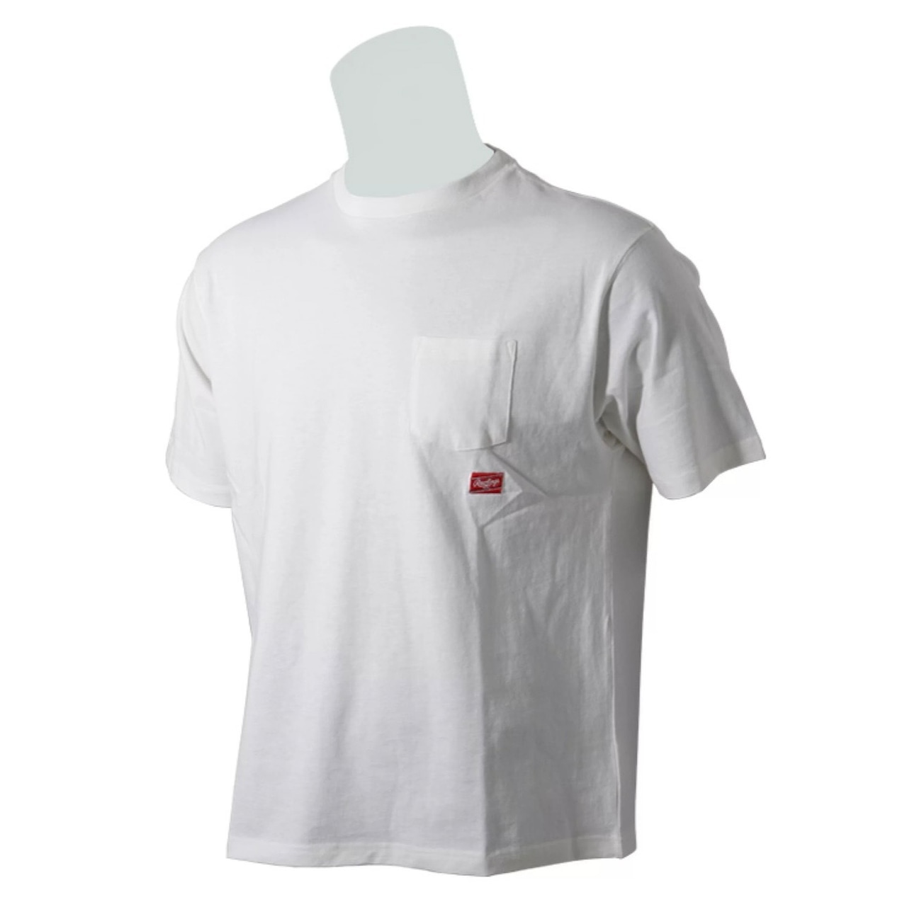 Rawlings-ローリングス Tシャツ 半袖 ホワイト 限定商品 スポーツウェア メンズ ベースボールTシャツ 背面デザイン・画像2