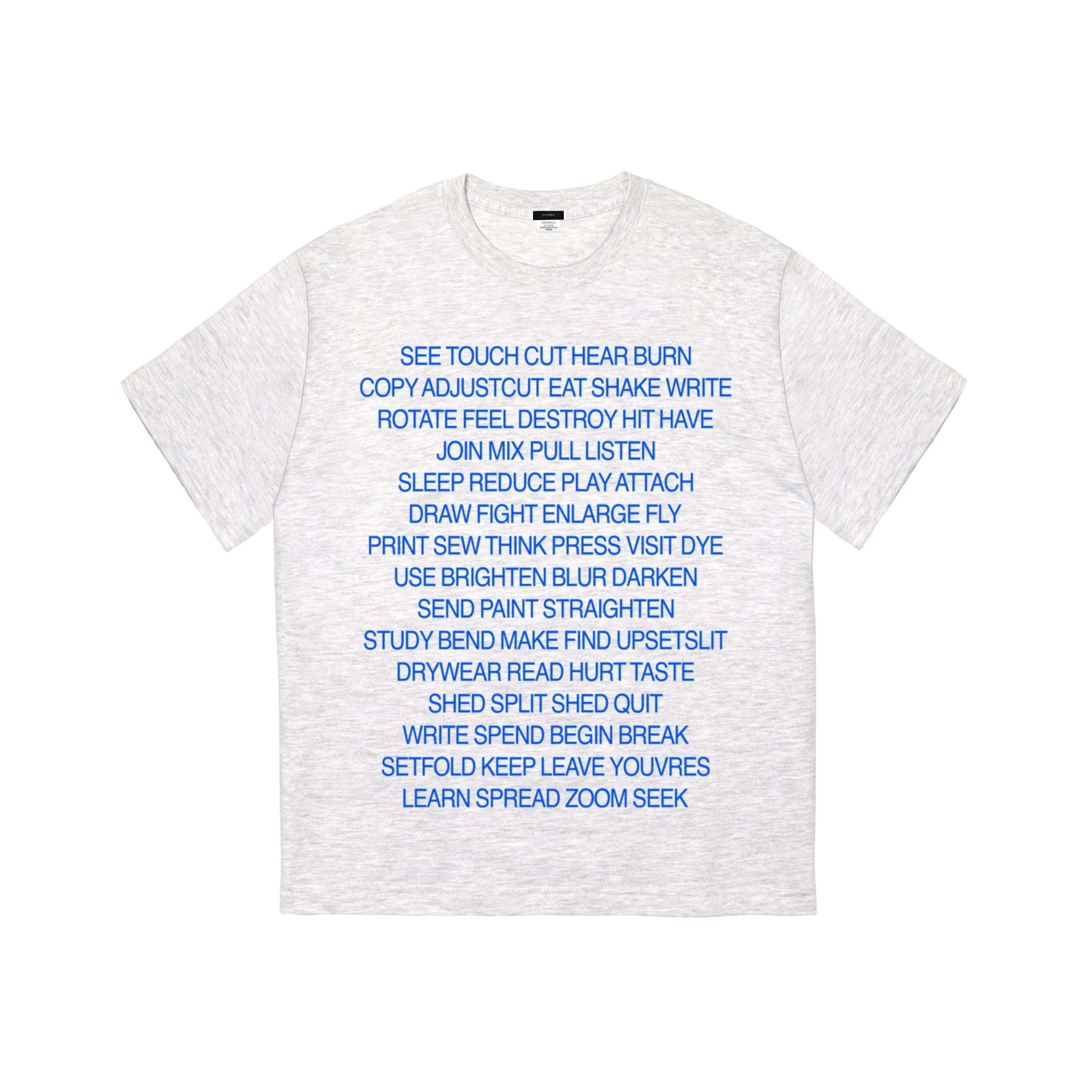 【限定販売】 Word 01 T-shirt -LIMITED COLOR-